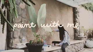 PAINTING A MURAL IN MY BACKYARD