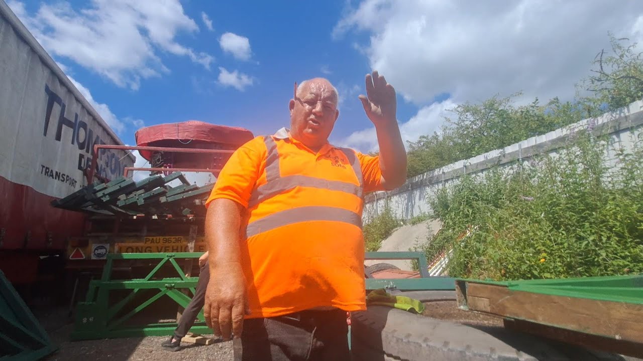 Up the speedway, painting the gates part 2