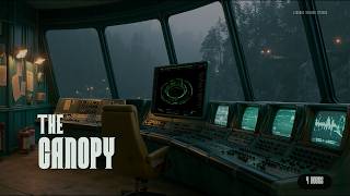 The Canopy | Sci-Fi Forest Outpost Ambience for Focus, Study & Calm [4K]