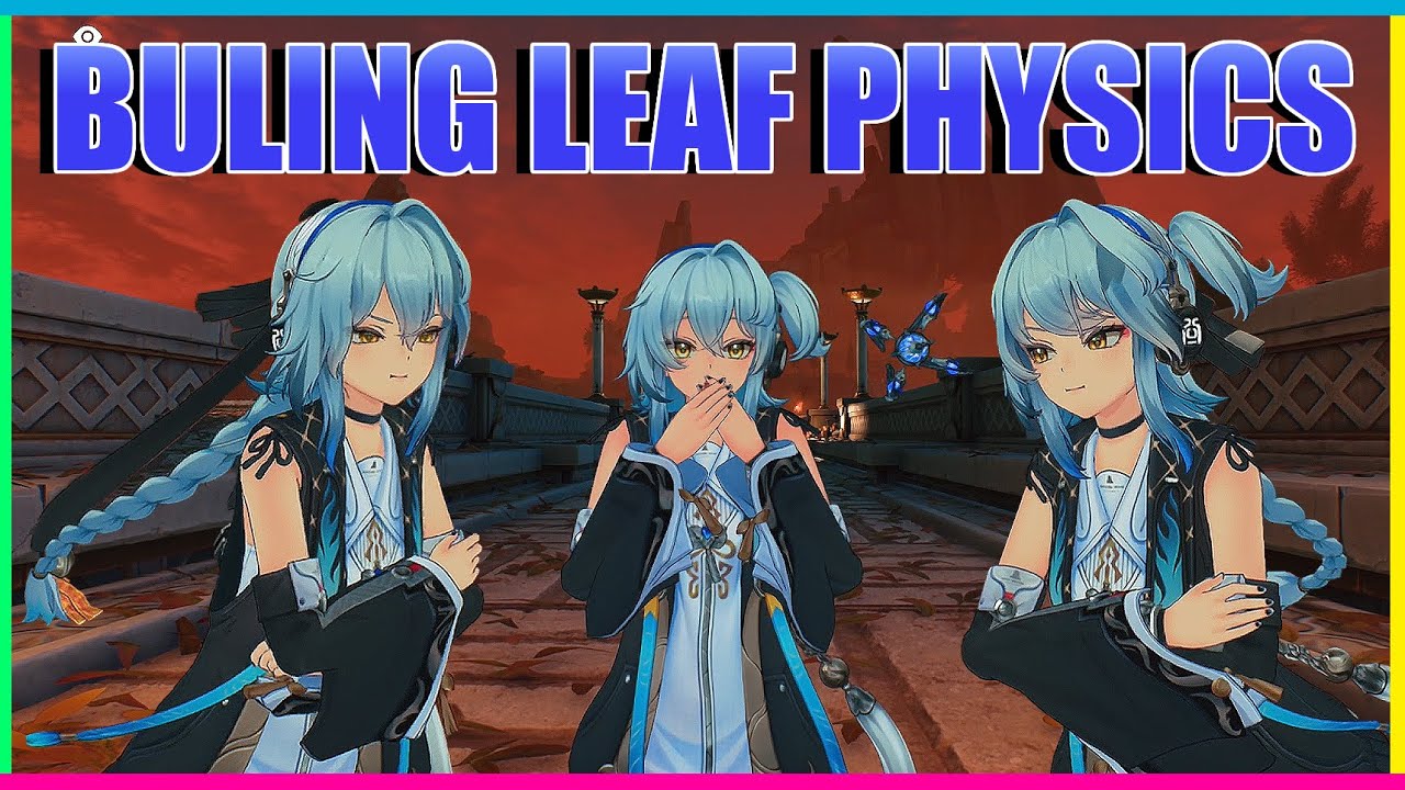 BULING PLAYING WITH LEAVES - YouTube
