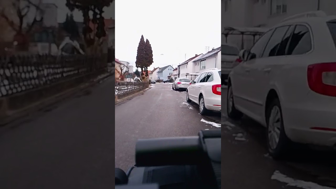 Die letzten Kilometer der heutigen Radtour bis nach Lorch... 