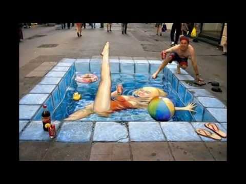 3D Sidewalk Art!