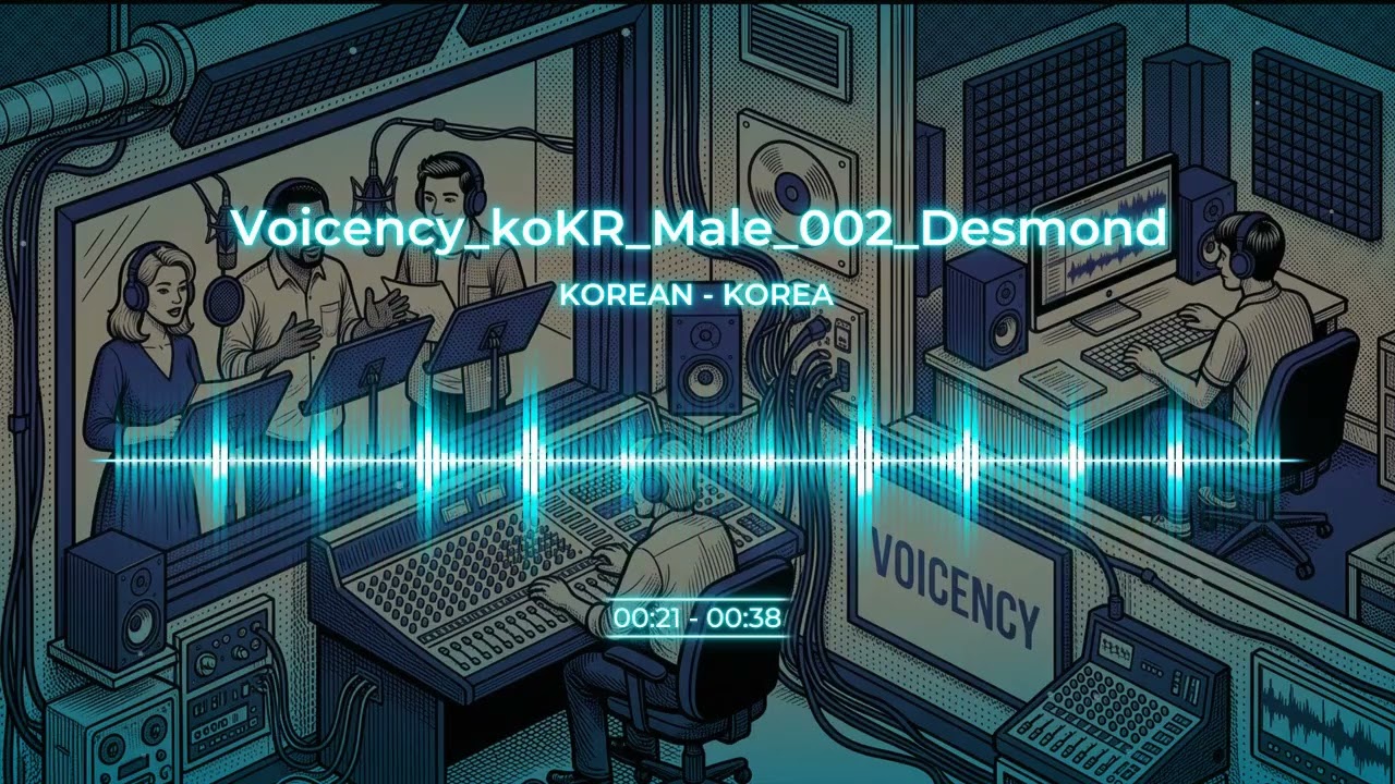 Korean Male Voice - Voicency_koKR_Male_002_Desmond
