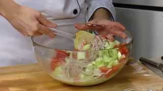 Pasta Salad with Cucumber and Dill By Swiss Diamond