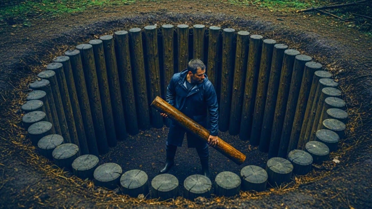 Alone in the Storm: Recreating a Secret Underground Cabin