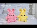 Beginner friendly crochet bunny tutorial super easy and its lowsew