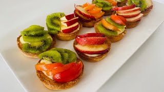 Tartelettes Aux Fruits || Bonne Cuisine