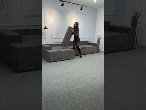 Угловой раскладной диван Даллас 350х150 см ElysiumTM, видео 1
