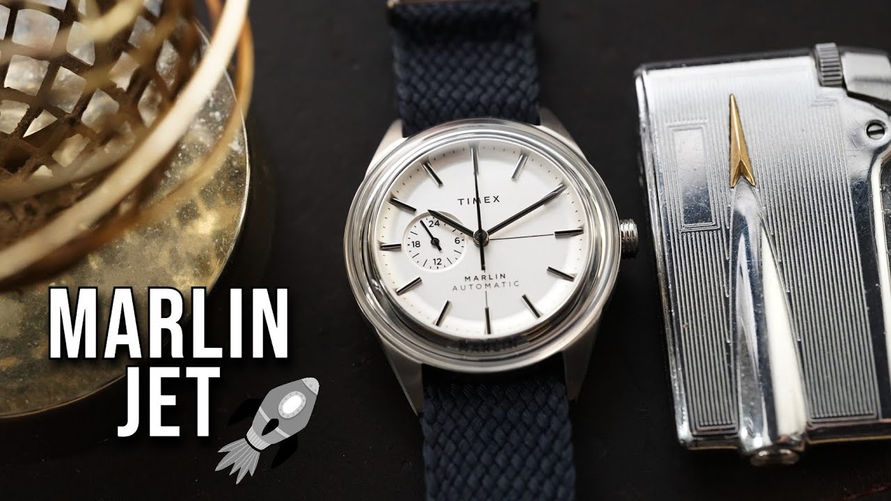 TIMEX Marlin Jet Automatic - Retro Futuristic Design - Hands on Review ...