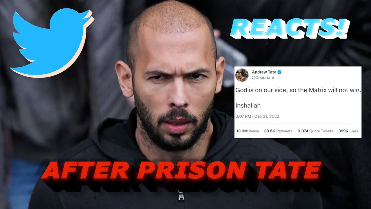 WORLD REACTIONS TO ANDREW TATE RELEASED FROM JAIL!