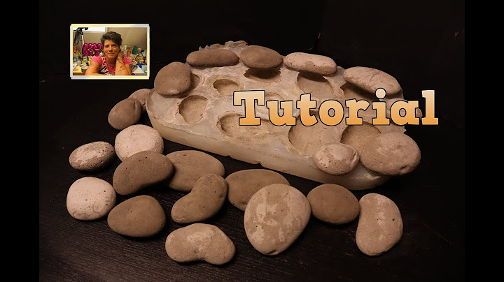 DIY, Silikonabgussform selber machen um eigene Steine zu gießen, Schritt für Schritt erklärt,