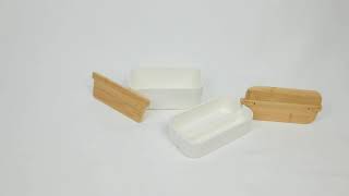 Bamboo fiber jewelery box sets