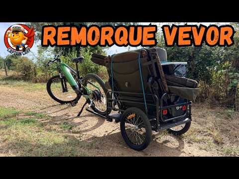 REMORQUE VÉLO VEVOR : Présentation, Montage et Test!!
