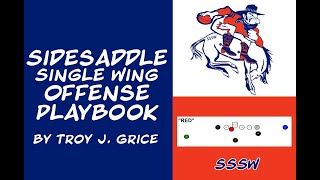 Sidesaddle Single Wing Offense Playbook by Coach Grice - Video Walk through of SSSW playbook