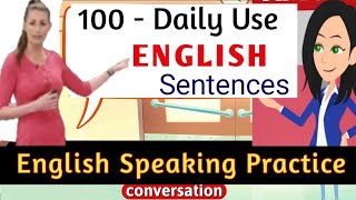 100 Daily Use English Sentences  English Speaking Practice  Tahmeena Khan