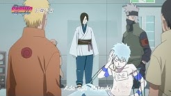Boruto Episode 105 Sub Indo "Mitsuki sakit parah, Oruchimaru kembali muncul untuk mengobati anaknya