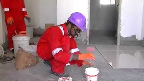 Fosroc Tiling Solution  NitotileGPX&EPW Grout