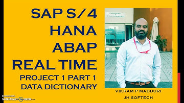 #12 SAP S/4 HANA ABAP Real time Project 1 Part 1