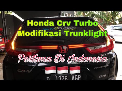 HONDA CRV  TURBO  2021 MODIFIKASI  TAIL LIGHT TRUNKLIGHT 