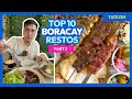 Top 10 Boracay Restaurants We Tried 2023 (PART 2) • Filipino w/ ENG Sub