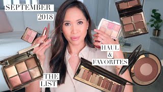 SEPTEMBER HAUL & FAVORITES I THE LIST I Everyday Edit