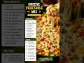Looking for a quick, cheesy & healthy snack? Try this delicious Cheese Vegetable 😍