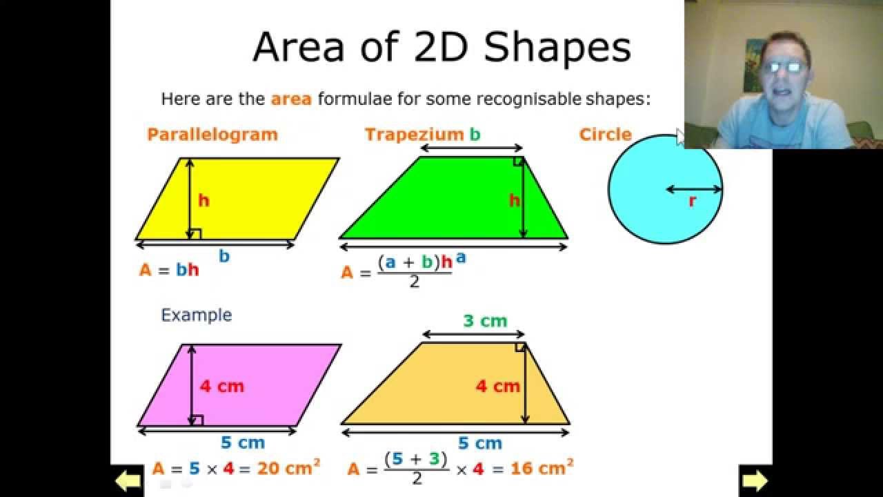 examples of 2 dimensional shapes