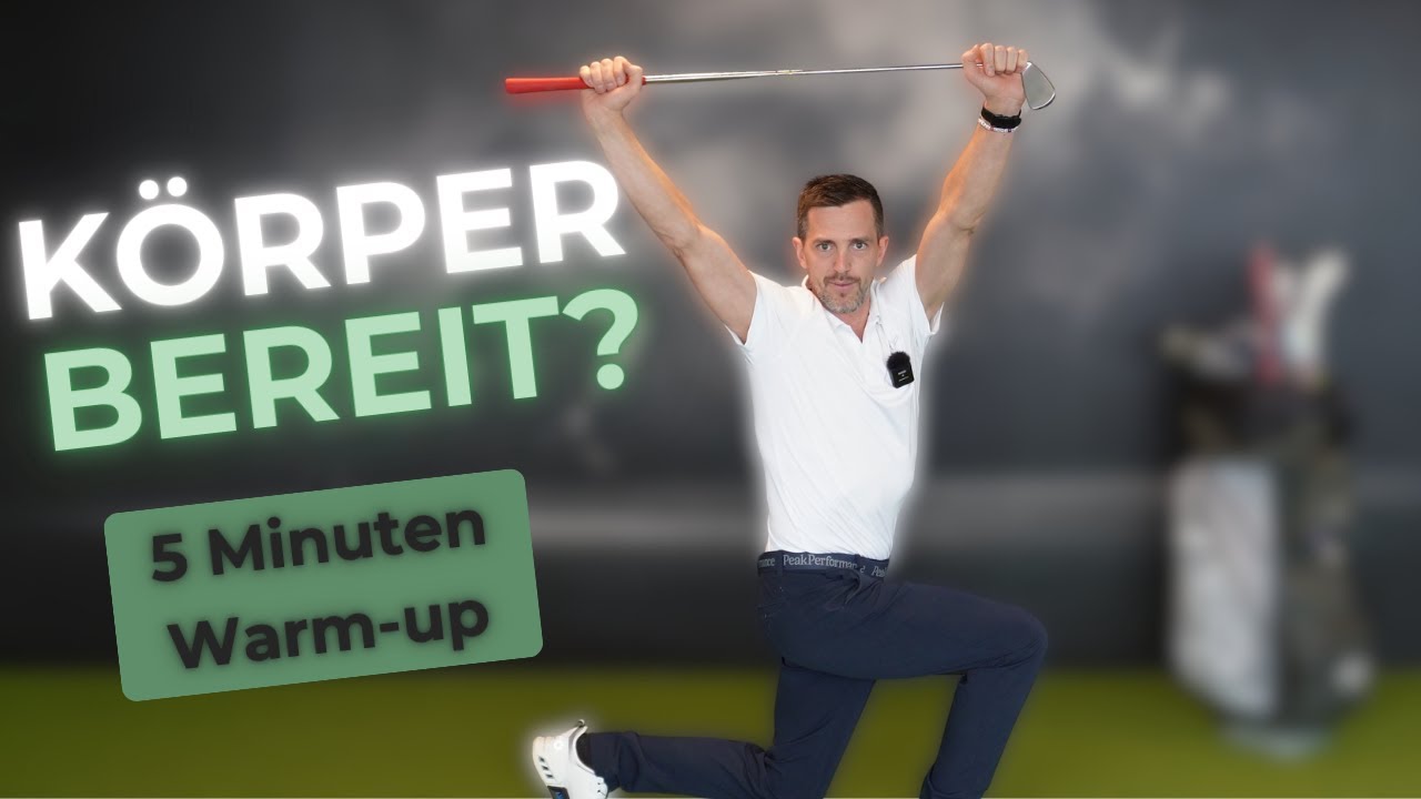 Der erste Abschlag beginnt vor dem Abschlag – dieses Golf Warm-up macht dich bereit