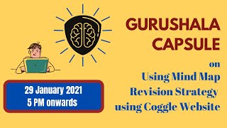 Gurushala Capsule on Using Mind Map Revision Strategy using Coggle Website