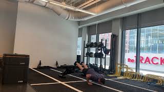 Feet Elevated Push Up Hold