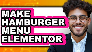 How to Make a Hamburger Menu Elementor (New 2025)
