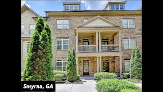 Luxury Smyrna Georgia Townhome in Gated Community 3 BEDS 3 5 BATHS