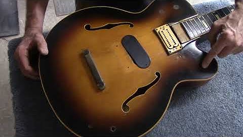 Gretsch George Van Eps Restoration, part 1