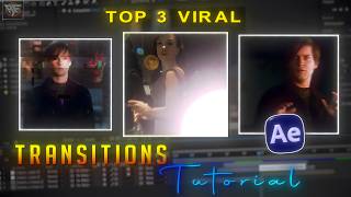 Top 3 Viral Transitions In After Effects✨| After Effect Tutorial | #Tutorial #ViralTransitions