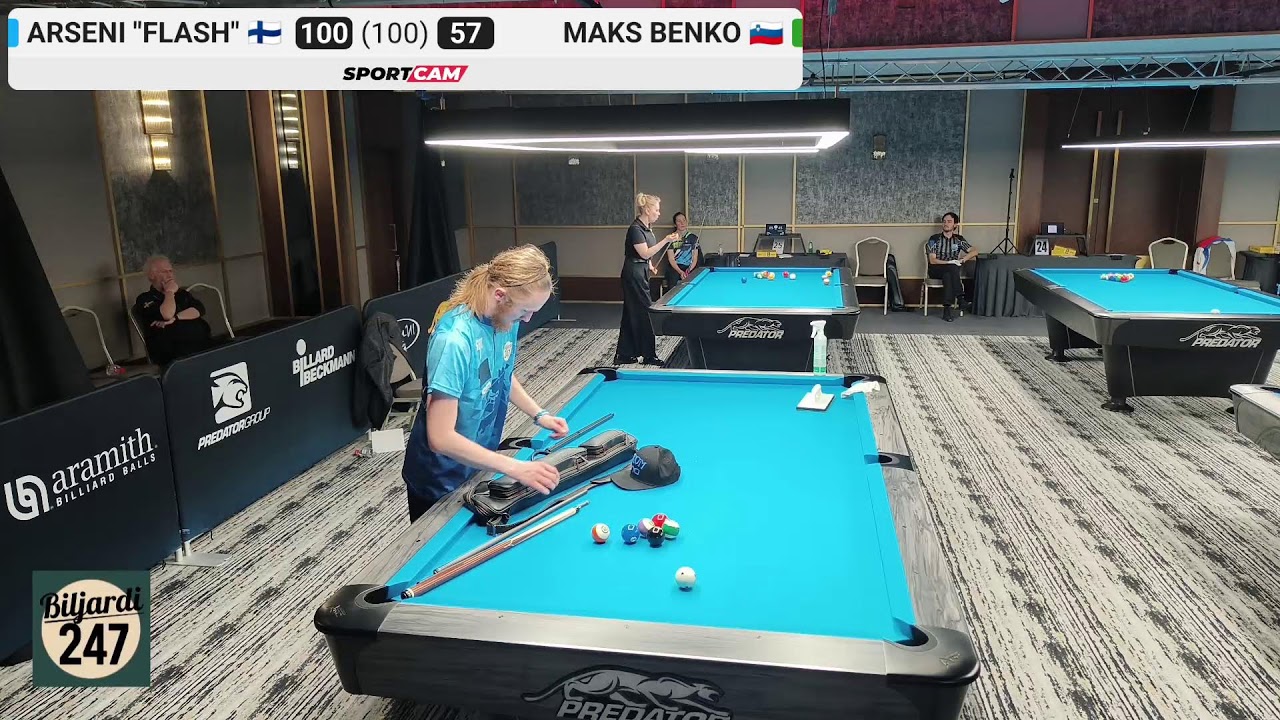 2026 Predator European Championship, Straight Pool, Last 32