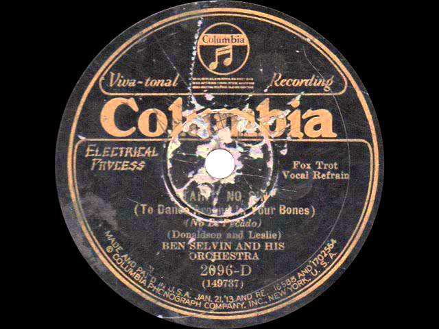 Watch Ben Selvin and his Orchestra - 'Tain't No Sin - 1930 on YouTube Watch Ben Selvin and his Orchestra - 'Tain't No Sin - 1930 on YouTube