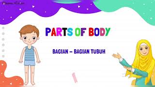 Parts of Body - Bagian bagian tubuh (Materi Bahasa Inggris SD)
