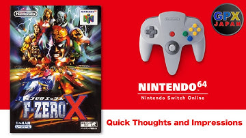 F Zero X IS HERE! |  Nintendo Switch Online Nintendo 64 Reactions