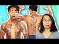 Tattoo Prank On My Girlfriend!