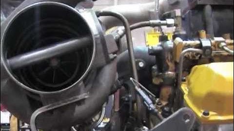 Cat 3512C DGB - Gas Path and Mixer