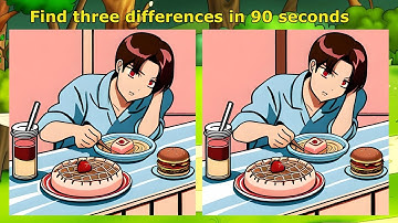 Find three differences before time runs out | Task #14