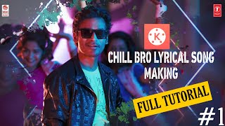 Kinemaster Text Animation | Text Motion Graphics | Chill bro Song Lyric tutorial | #2 screenshot 2