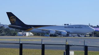 UPS 747-4R7F Arriving into Sydney International Airport | 13th August 2026 (N583UP)