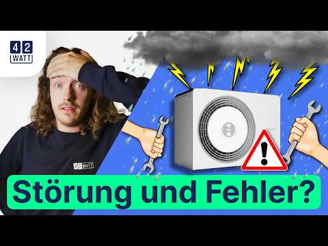 Wärmepumpe auf Störung? Die 8 häufigsten Fehler & was du selbst tun kannst!