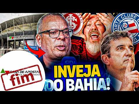 INVEJA E PRECONCEITO COM O BAHIA🔥VÃO CAIR ! 👀 FONTE NOVA SUSPENDE CONTRATO MARCIO MARTINS FALA