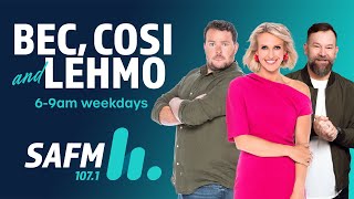 Bec & Cosi Welcome Lehmo Home To SAFM | SAFM