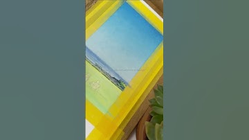 Vẽ phong cảnh với màu nước /  Bạch Tuộc Sông  #watercolor #painting #sketching