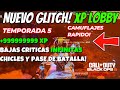 DIRECTO NUEVO GLITCH BO6 ZOMBIES XP LOBBY VEN Y HAZLO YA!