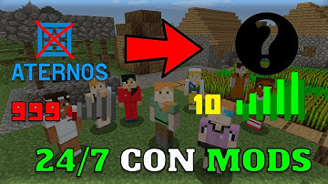 Como CREAR Un Servidor de Minecraft con mods GRATIS y FÁCIL para jugar con amigos sin aternos🤯| 2025
