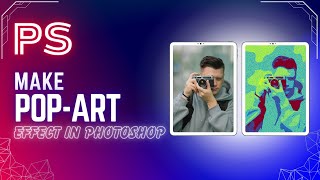 Make Pop Art Portrait in Photoshop | Photo Editing Tutorial | Photoshop screenshot 5